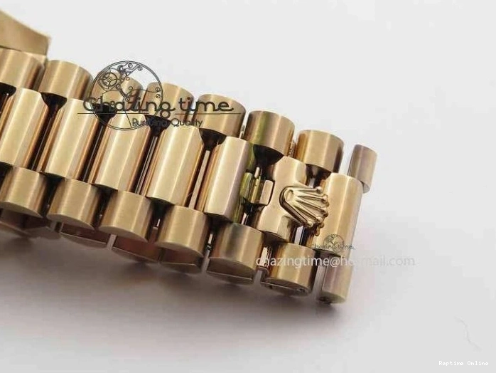 1219 Day Date 40mm RG BP Maker Best Edition Brown Dial Diamond Markers On RG Bracelet A ZeroBulk 3689